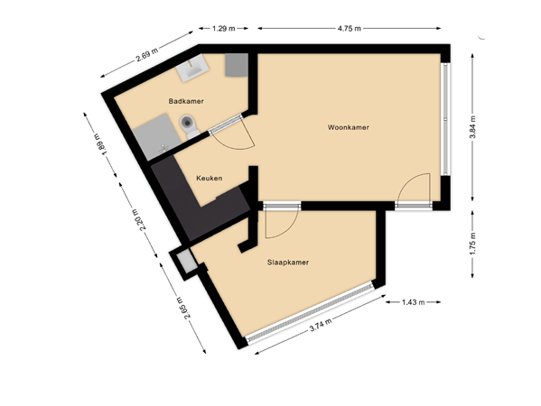 Medium property photo - Jurriaan Kokstraat 133, 2586 SG Den Haag